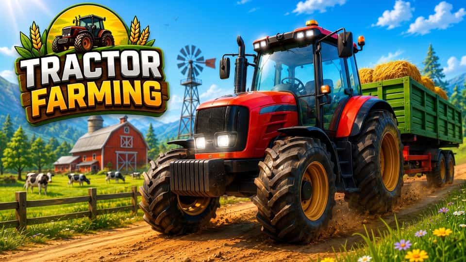 Tractor Farming Farmer Life Game gameplay