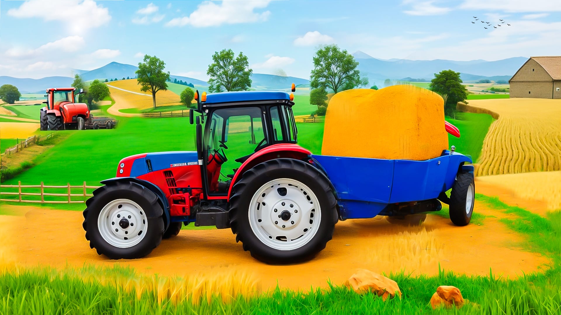 Screenshot 3 - gameplay of Tractor Farming Farmer Life Game